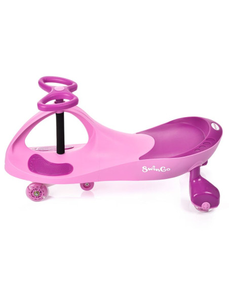 Jeździk grawitacyjny meteor swingo różowy