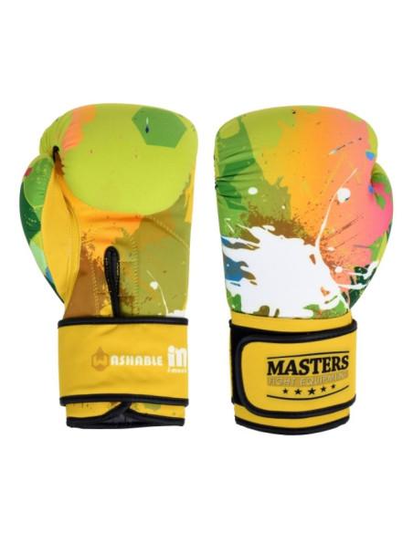 Rękawice bokserskie masters rpu-wash 10 oz new