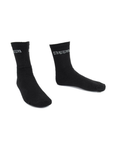 Skarpetki kappa czarne długie 34113iw