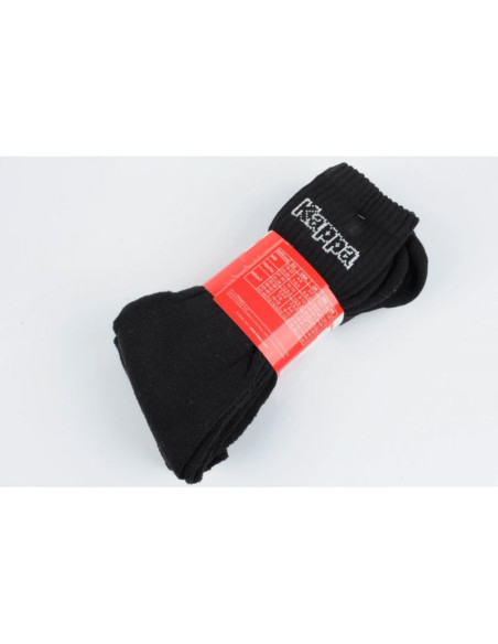 Skarpetki kappa czarne długie 34113iw