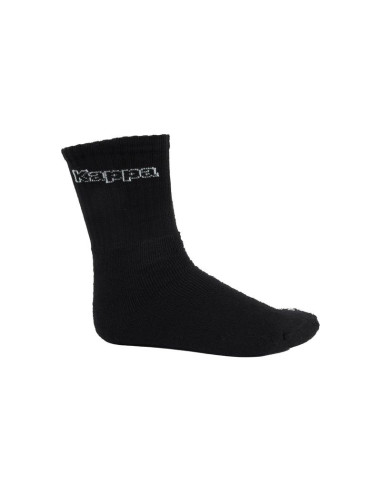 Skarpetki kappa czarne długie 34113iw