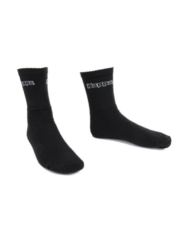 Skarpetki kappa czarne długie 34113iw