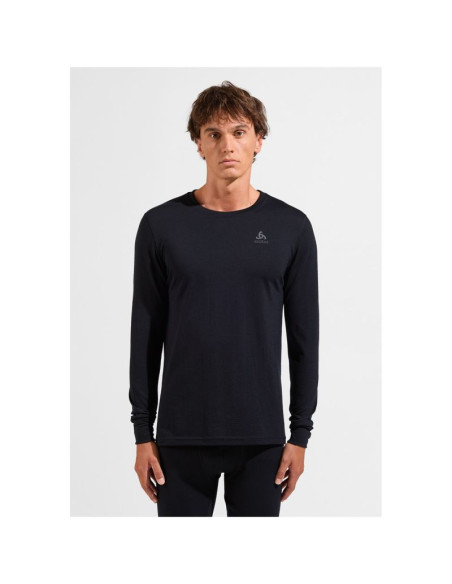 Koszulka męska odlo bl top crew neck l/s merino 200 roz. m czarna