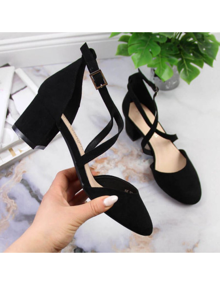 Sandały z paseczkami sergio leone w sk365