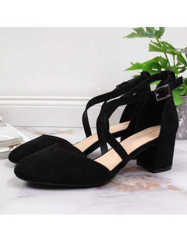 Sandały z paseczkami sergio leone w sk365