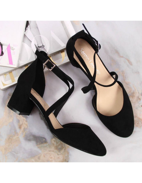 Sandały z paseczkami sergio leone w sk365