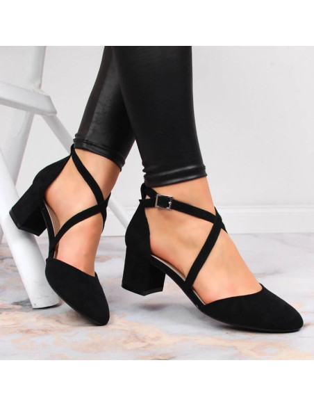 Sandały z paseczkami sergio leone w sk365