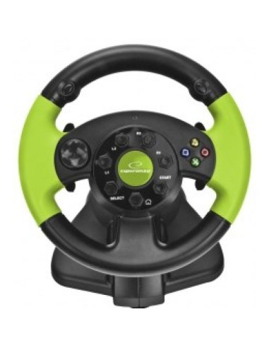 Kierownica esperanza eg104 (pc, xbox 360  kolor czarno-zielony)