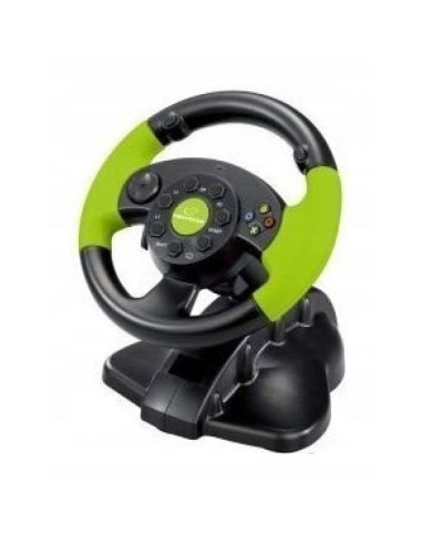 Kierownica esperanza eg104 (pc, xbox 360  kolor czarno-zielony)