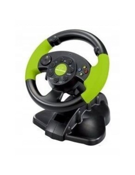 Kierownica esperanza eg104 (pc, xbox 360  kolor czarno-zielony)