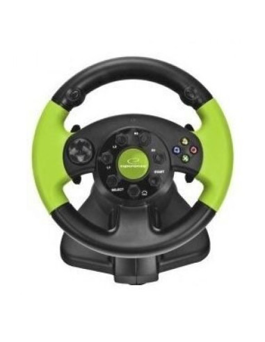 Kierownica esperanza eg104 (pc, xbox 360  kolor czarno-zielony)