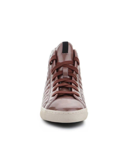 Buty geox d n.club a - metal.synt.pat. w d4258a