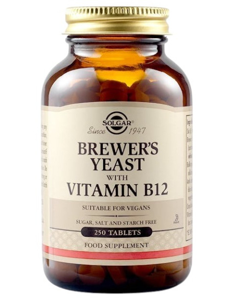 Brewer's Yeast 7 1/2 Grains with Vitamin B12 (250 tabl.)