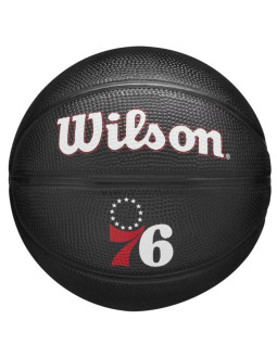 Piłka do koszykówki wilson team tribute philadelphia 76ers mini ball 2