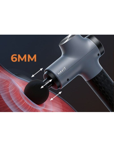 Masażer ręczny pistoletowy havit mg1503