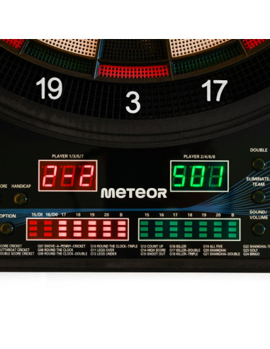 Tarcza do darta meteor elektroniczna 4-led 24689