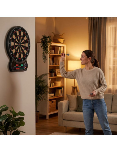 Tarcza do darta meteor elektroniczna 4-led 24689