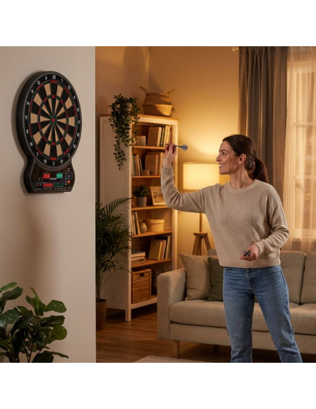 Tarcza do darta meteor elektroniczna 4-led 24689