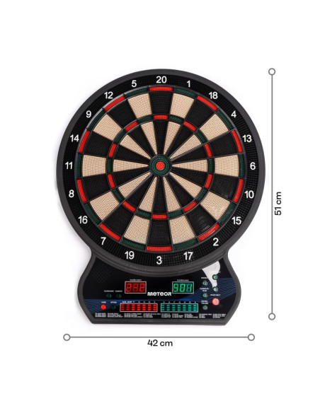 Tarcza do darta meteor elektroniczna 4-led 24689