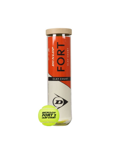 Piłki do tenisa ziemnego dunlop fort clay court