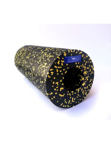 Wałek do masażu gładki epp roller black - yellow