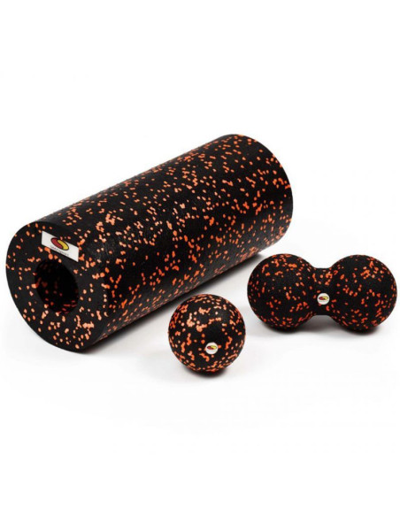 Zestaw do masażu smj czarno-pomarańczowy yg025