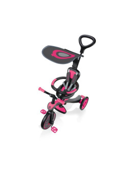 Rowerek 4w1 globber explorer trike fuchsia 632 2