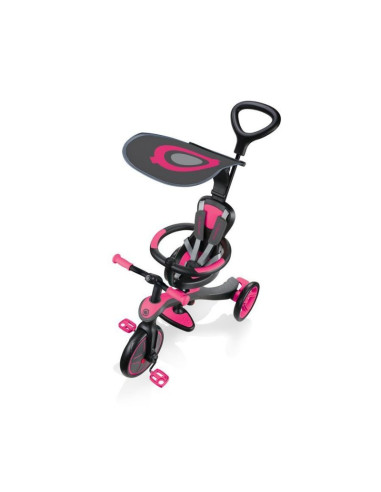 Rowerek 4w1 globber explorer trike fuchsia 632