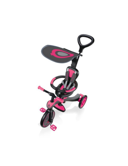Rowerek 4w1 globber explorer trike fuchsia 632