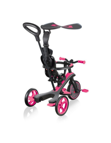 Rowerek 4w1 globber explorer trike fuchsia 632
