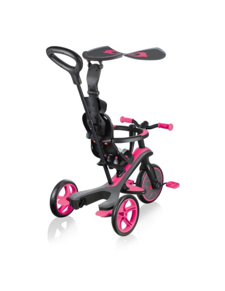 Rowerek 4w1 globber explorer trike fuchsia 632