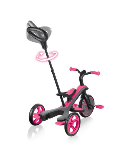 Rowerek 4w1 globber explorer trike fuchsia 632