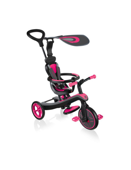 Rowerek 4w1 globber explorer trike fuchsia 632