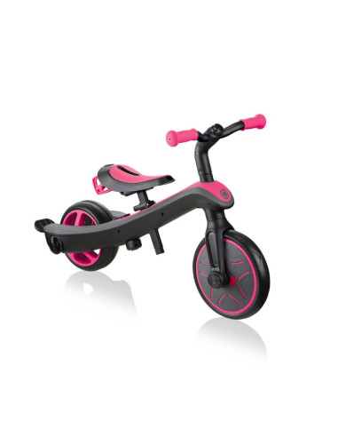 Rowerek 4w1 globber explorer trike fuchsia 632
