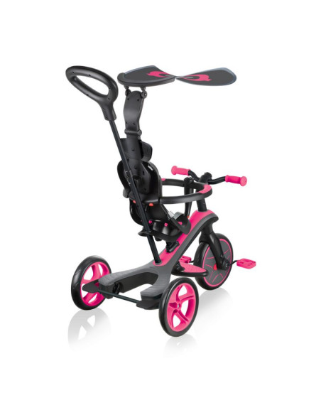 Rowerek 4w1 globber explorer trike fuchsia 632