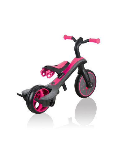 Rowerek 4w1 globber explorer trike fuchsia 632