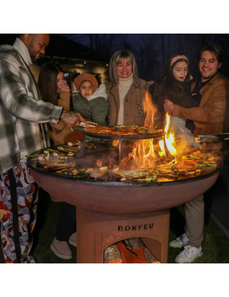 Bf palenisko ogrodowe bonbiza xl open rdzawe