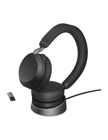Słuchawki nauszne jabra evolve2 75 uc stereo link380c