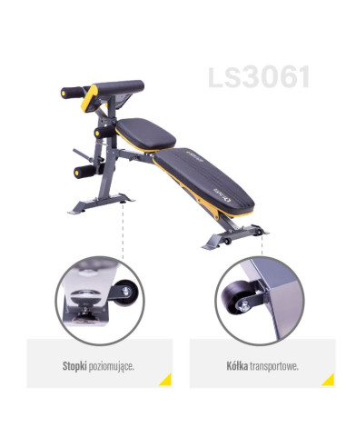 Ławka pod sztangę hms ls3061