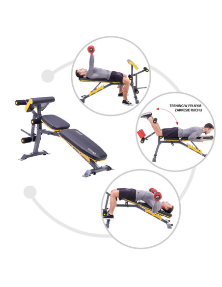 Ławka pod sztangę hms ls3061