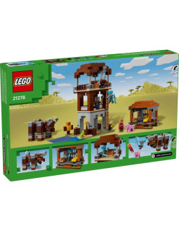 Lego minecraft 21278 kryjówka rozbójników i dewastatorów 2
