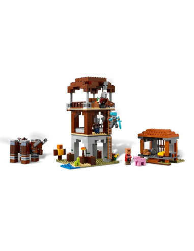 Lego minecraft 21278 kryjówka rozbójników i dewastatorów