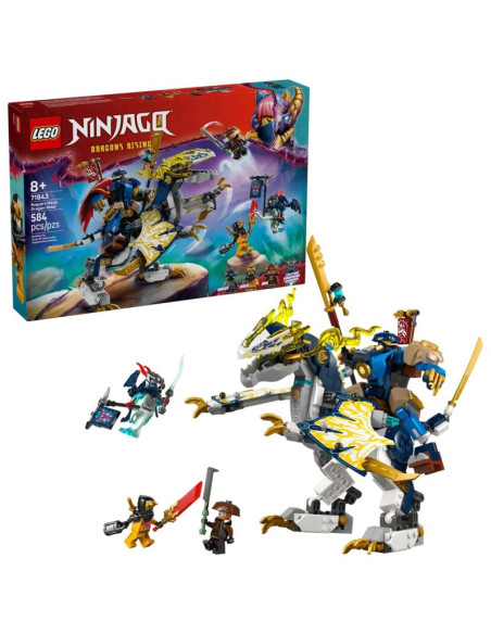 Lego ninjago 71843 mech smoczego jeźdźca rogue’a