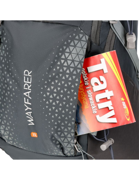Nc1925 plecak turystyczny szary wayfarer 35l nils camp