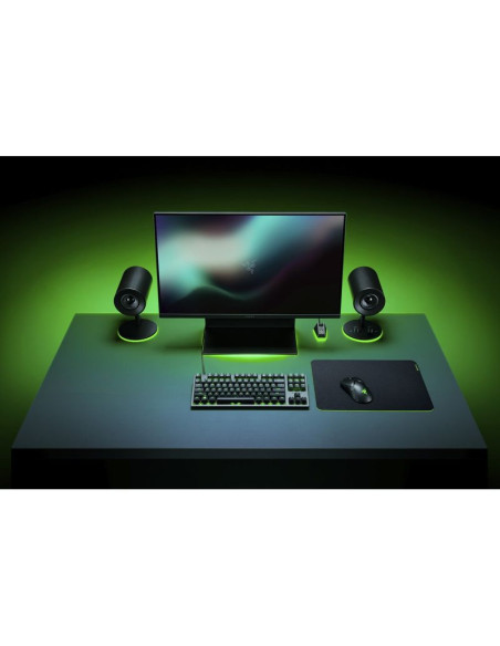 Razer gigantus v2 - xxl podkładka dla graczy czarny, zielony