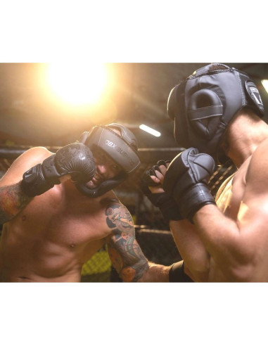 Kask bokserski m - black master