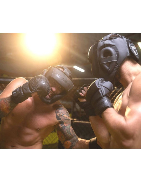 Kask bokserski m - black master