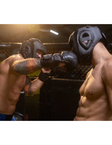 Kask bokserski m - black master