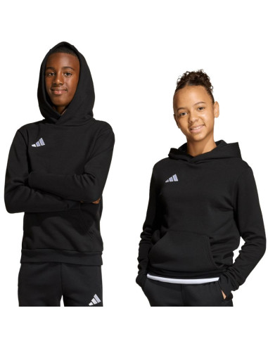 Bluza dla dzieci adidas entrada 26 hoody czarna jz6569