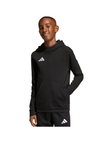 Bluza dla dzieci adidas entrada 26 hoody czarna jz6569